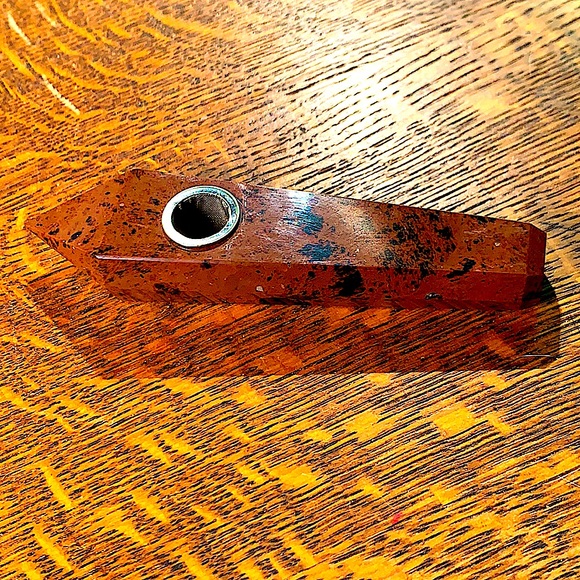 MAHOGANY OBSIDIAN POINT HERBAL - Picture 7 of 7